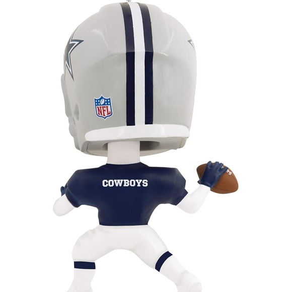 Hallmark Christmas Ornament NFL Dallas Cowboys Team Football Bouncing Buddy - Picture 4 of 6
